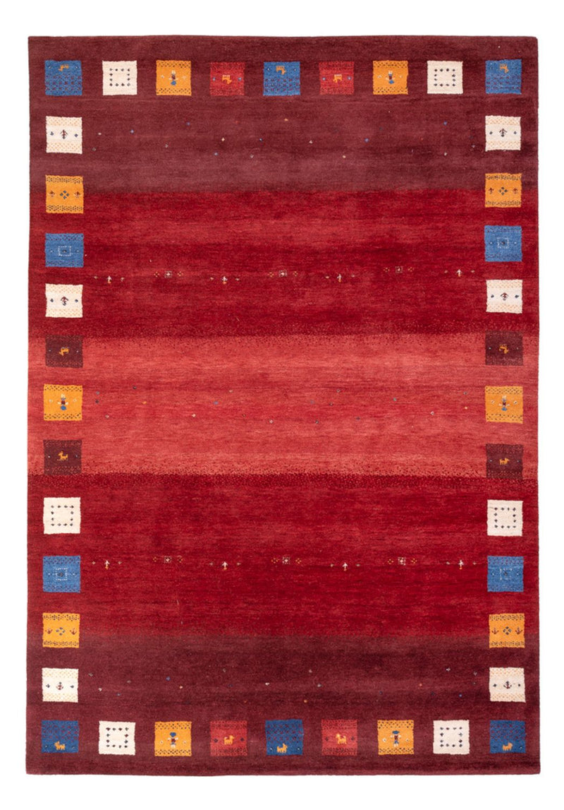 Gabbeh Teppich - Loribaft Indus - 170 x 245 cm - rot