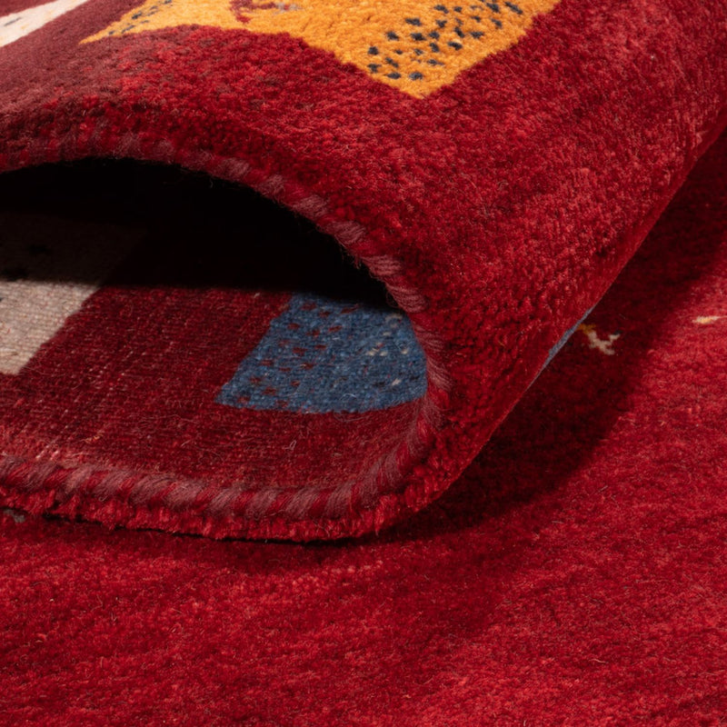 Gabbeh Teppich - Loribaft Indus - 170 x 245 cm - rot