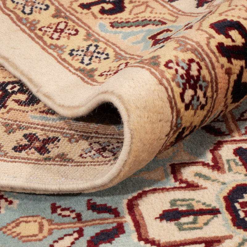 Afghan Teppich 245x346cm - Orientteppich - hellbeige