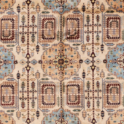 Afghan Teppich 250x346cm - Orientteppich - beige