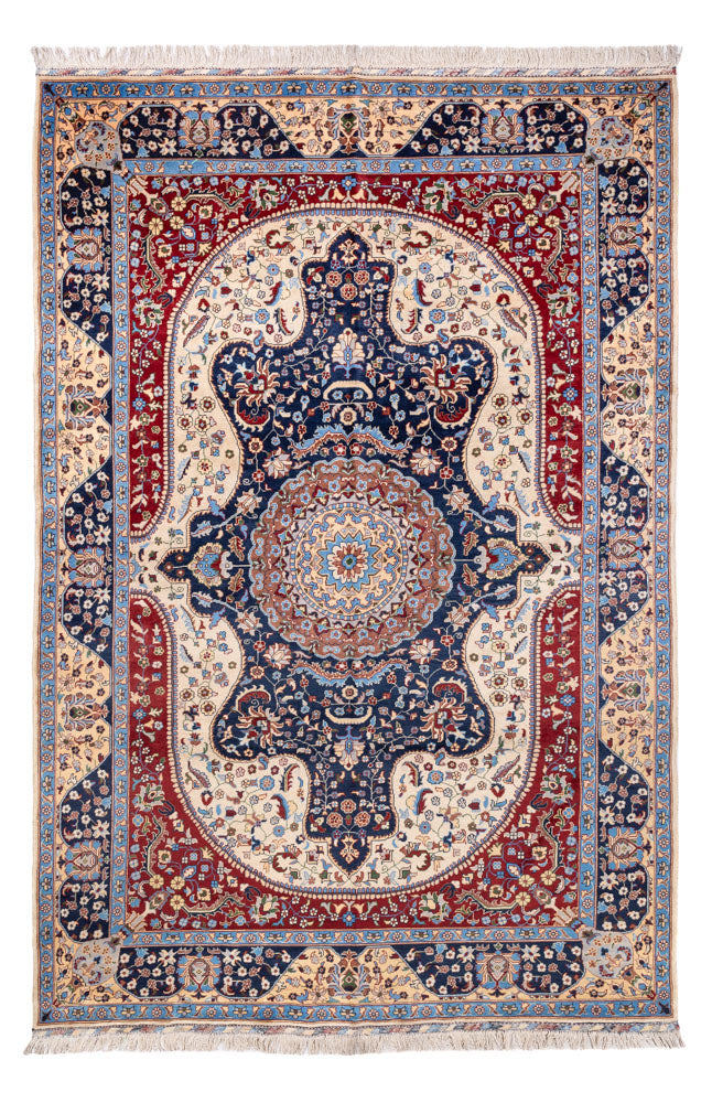Afghan Teppich 195x302cm - Orientteppich - mehrfarbig