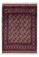 Afghan Teppich 148x195cm - Orientteppich - dunkelbeige