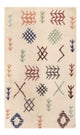 Berber Teppich 150x255cm - Wollteppich - mehrfarbig