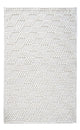 Wollteppich 60x94cm - hellgrau