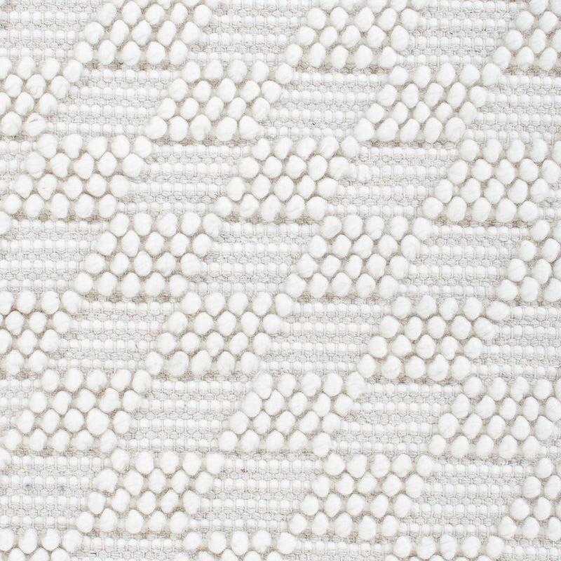 Wollteppich 60x94cm - hellgrau