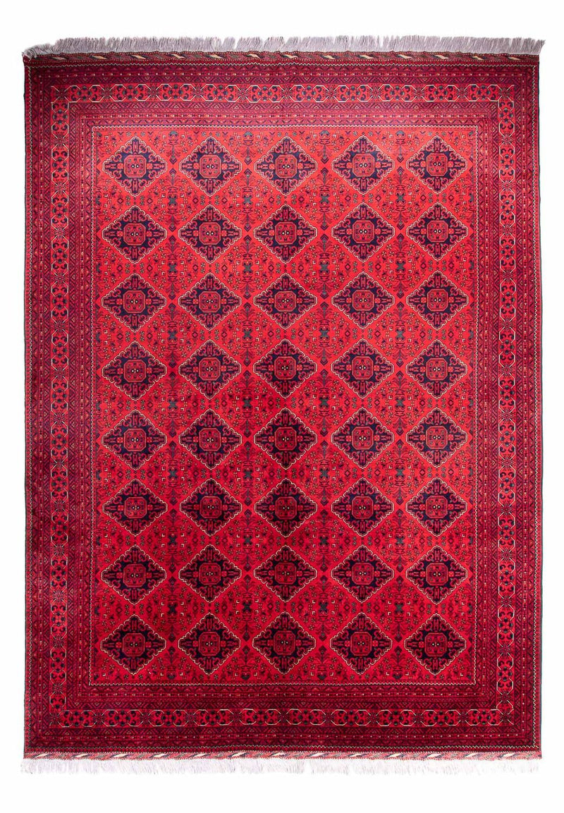 Afghan Teppich 292x414cm - Orientteppich - rot