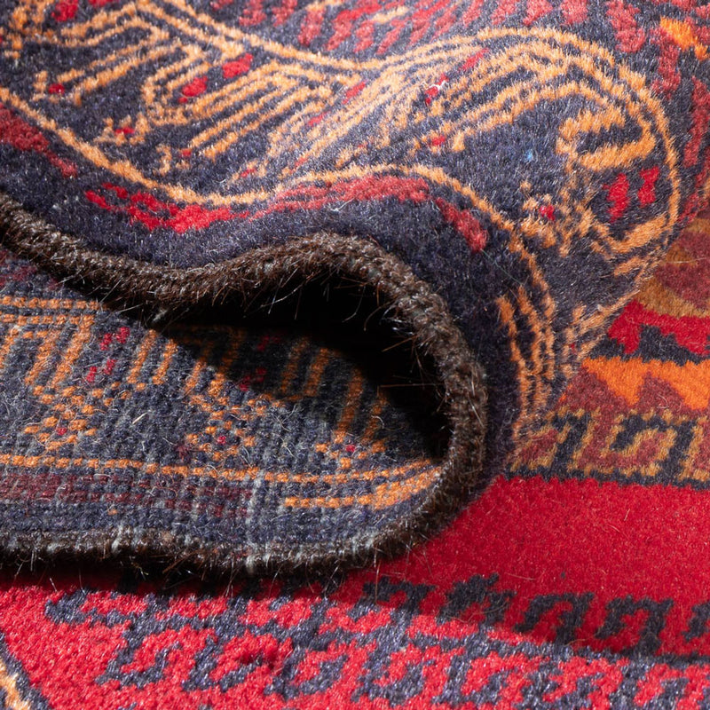 Belutsch Teppich 95x142cm - Orientteppich - rot