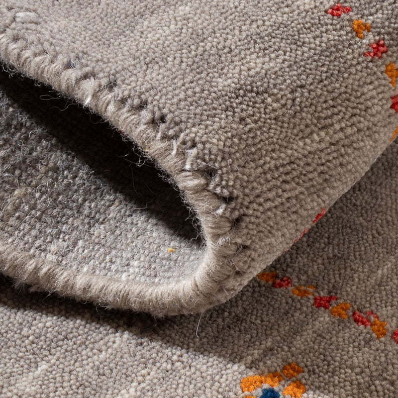 Loribaft Loom Teppich 62x103cm - Wollteppich - caramel