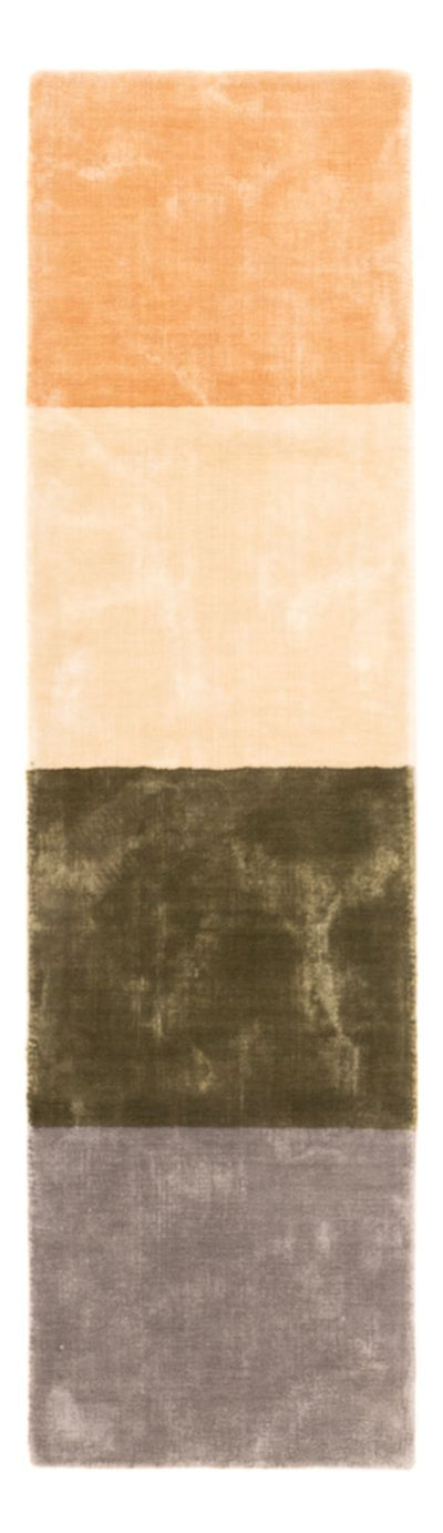Viskose Teppich 42x157cm - mehrfarbig