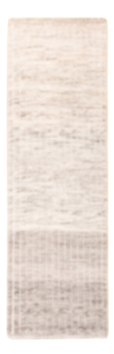 Wollteppich 32x100cm - hellgrau
