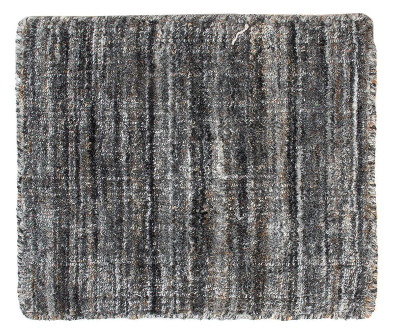 Wollteppich 30x35cm - dunkelgrau