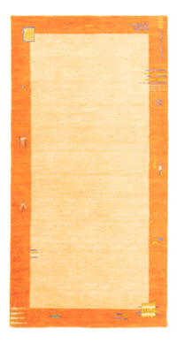 Gabbeh Teppich Indus 70x140cm - Wollteppich - beige – product image