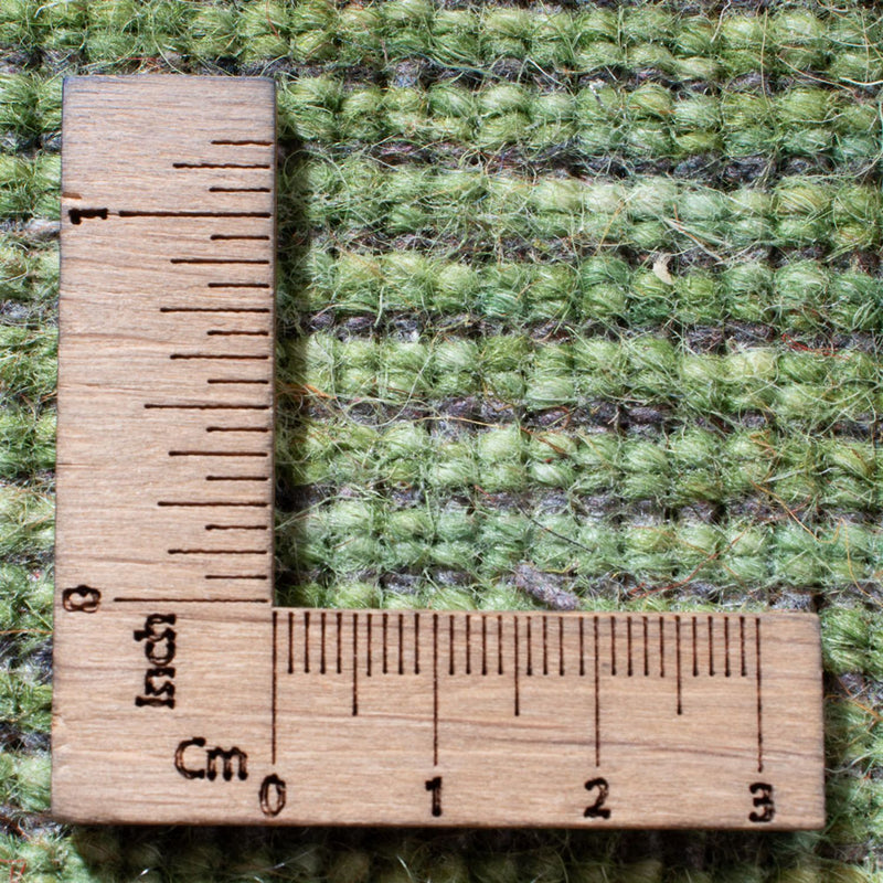 Gabbeh Teppich Indus 70x140cm - Wollteppich - hellgrün