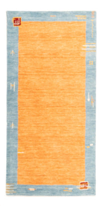 Gabbeh Teppich Indus 70x140cm - Wollteppich - orange – product image