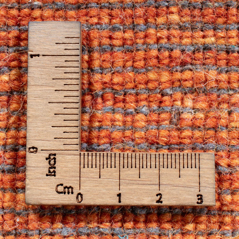 Gabbeh Teppich Indus 70x140cm - Wollteppich - orange