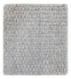 Wollteppich 32x34cm - grau
