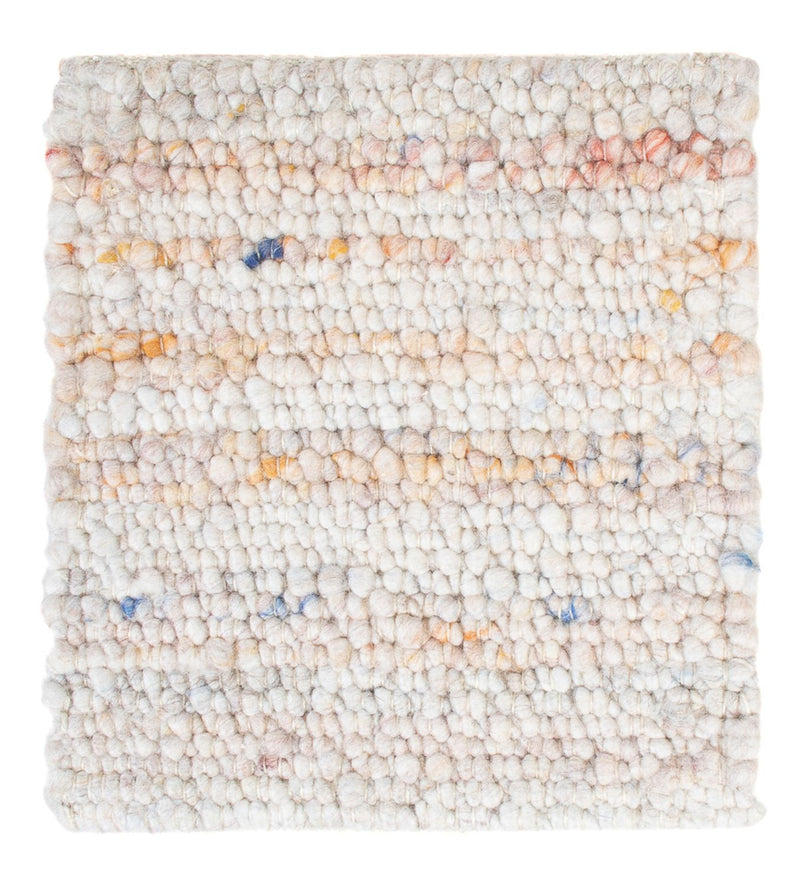 Wollteppich 32x35cm - mehrfarbig