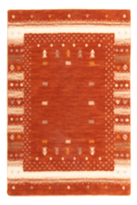 Loribaft Loom Teppich 60x90cm - Wollteppich - terrakotta – product image