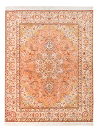 Täbriz - 50 Raj Teppich 150x200cm - Perserteppich - lachs – product image