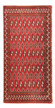 Turkaman Teppich 60x130cm - Orientteppich - rot