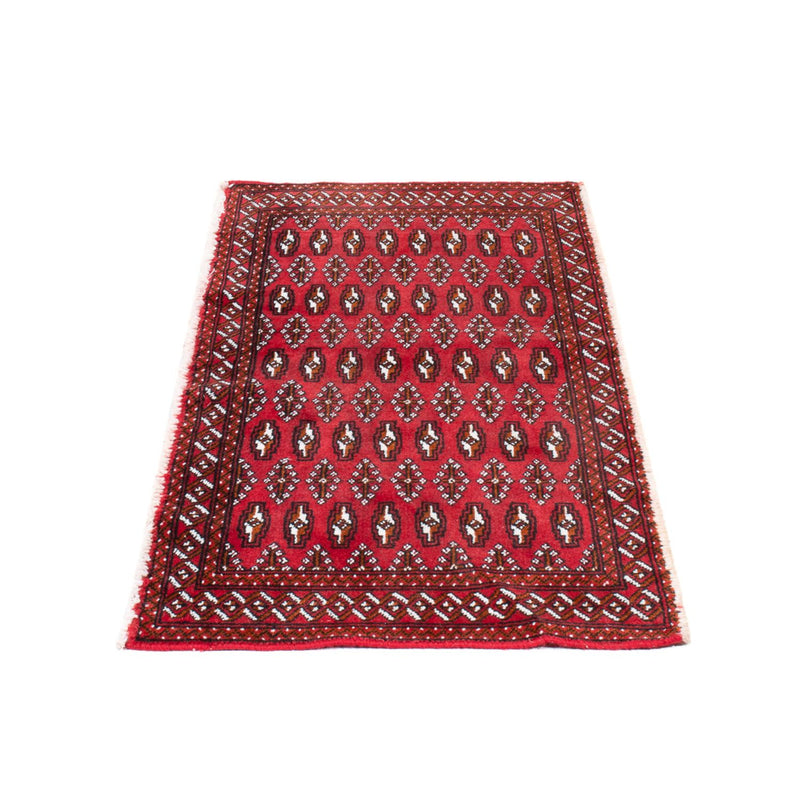 Turkaman Teppich 60x130cm - Orientteppich - rot