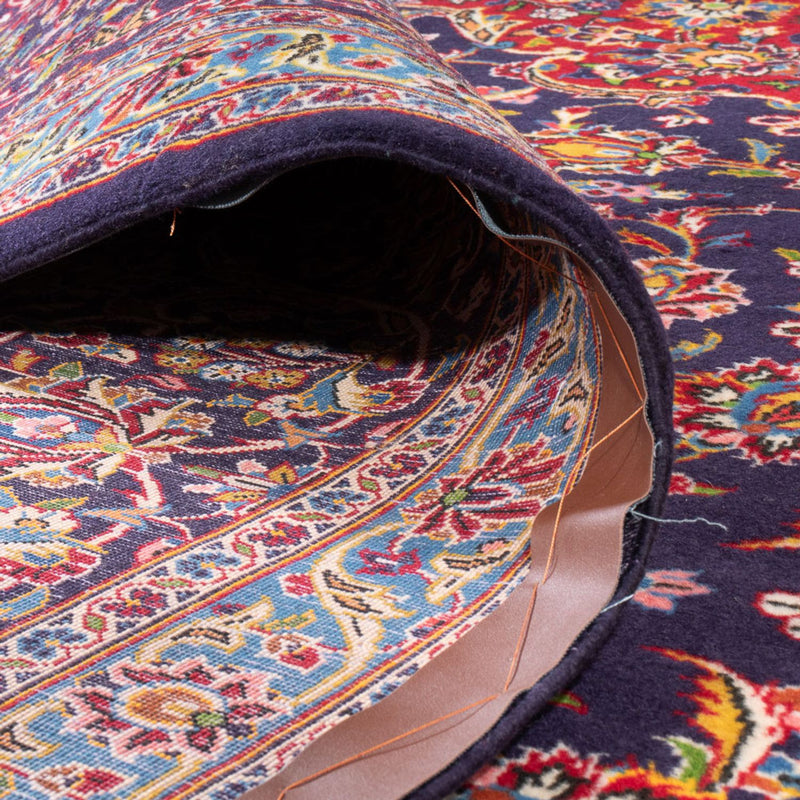 Perserteppich - Keshan - 300 x 395 cm - dunkelblau