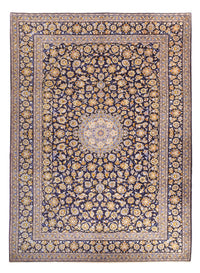 Perserteppich - Keshan - 318 x 420 cm - dunkelblau – product image
