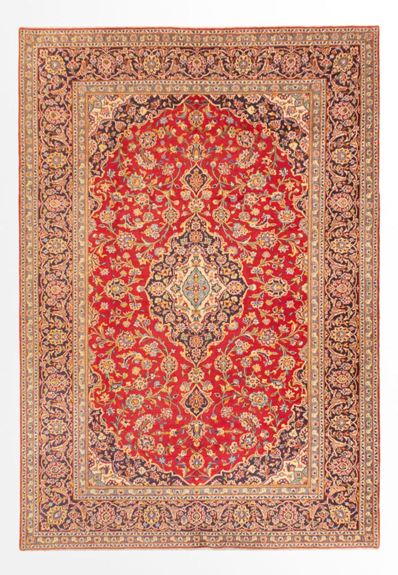 Perserteppich - Keshan - 242 x 350 cm - rot