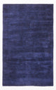Gabbeh Teppich Indus 90x150cm - Wollteppich - dunkelblau
