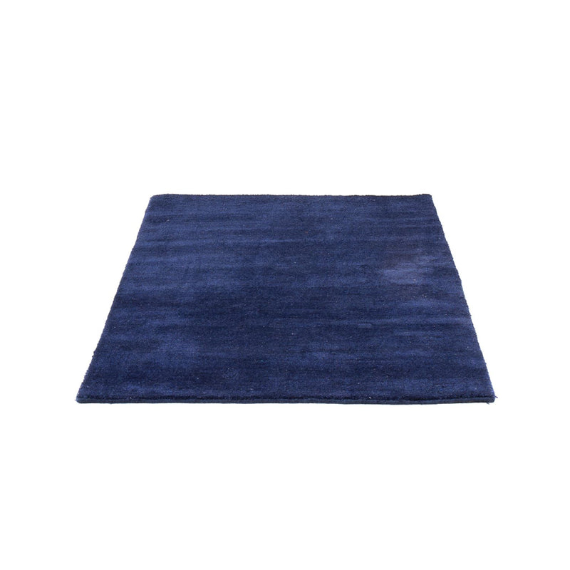 Gabbeh Teppich Indus 90x150cm - Wollteppich - dunkelblau