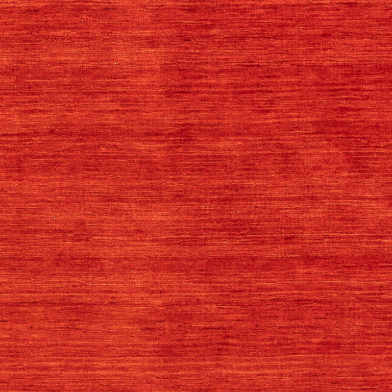 Indo Loribaft Teppich 200x200cm - Wollteppich - rot
