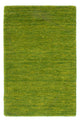 Gabbeh Teppich Softy 40x60cm - Wollteppich - grün
