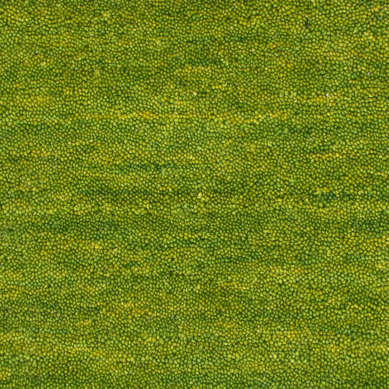 Gabbeh Teppich Softy 40x60cm - Wollteppich - grün