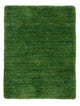Gabbeh Teppich Indus 40x60cm - Wollteppich - grün