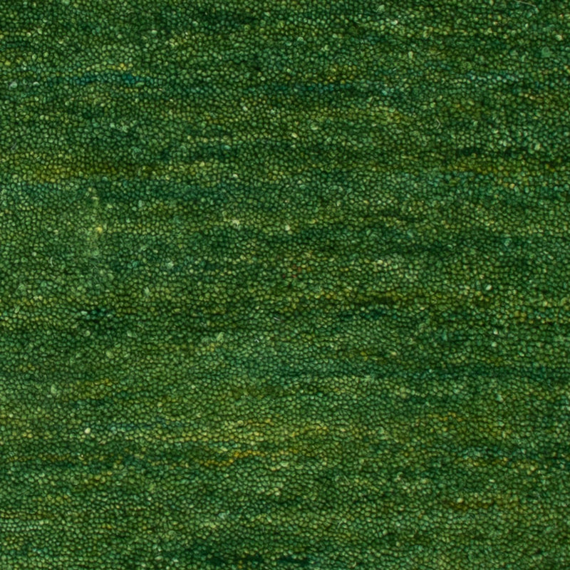Gabbeh Teppich Indus 40x60cm - Wollteppich - grün