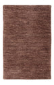 Gabbeh Teppich Indus 40x60cm - Wollteppich - braun
