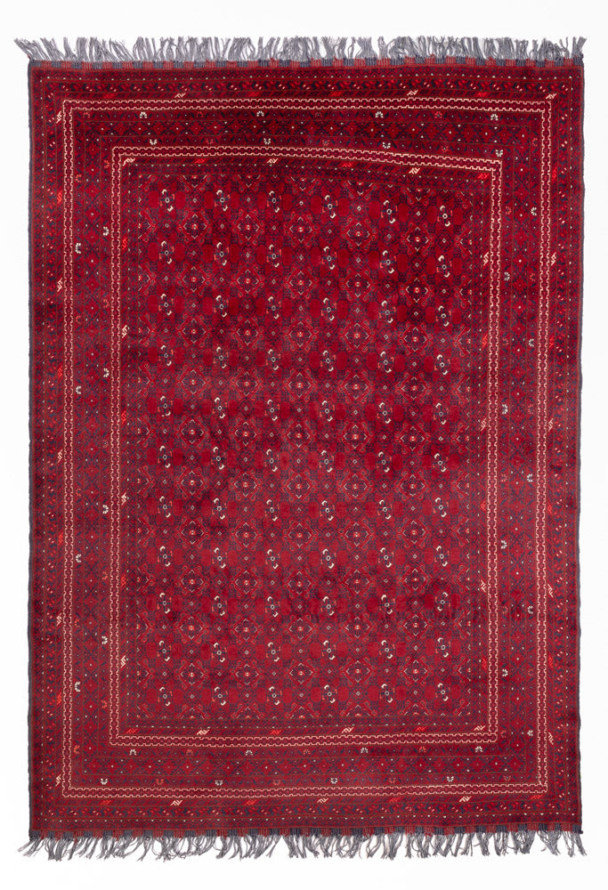 Buchara Teppich 193x281cm - Orientteppich - rot