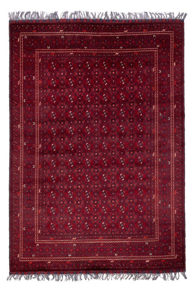 Buchara Teppich 195x284cm - Orientteppich - rot