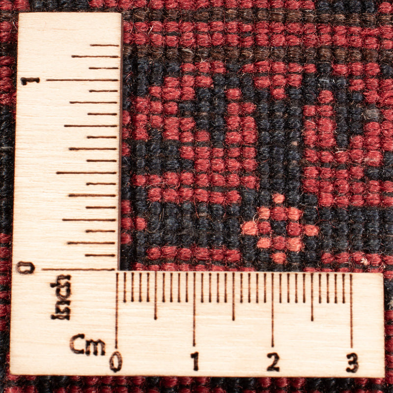 Afghan Teppich 203x275cm - Orientteppich - rot