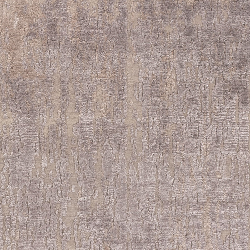 Designer Teppich 85x300cm - silber