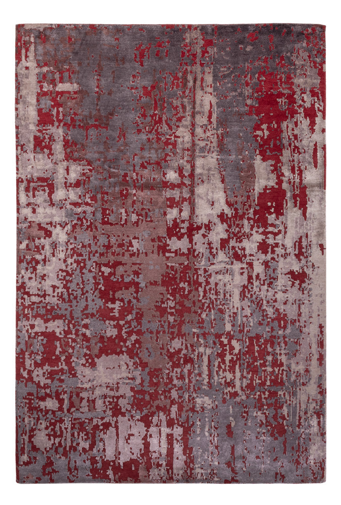 Designer Teppich 203x300cm - rot
