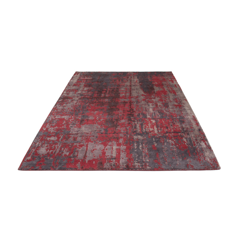 Designer Teppich 203x300cm - rot