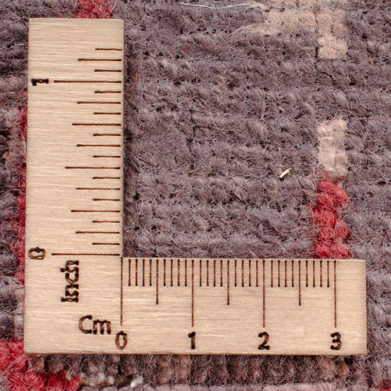 Designer Teppich 203x300cm - rot