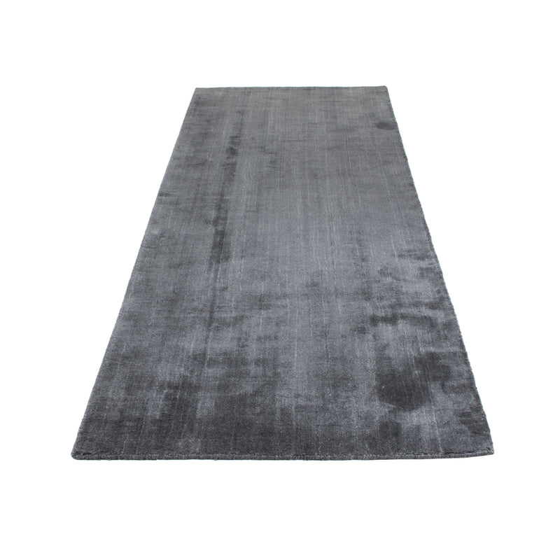 Loribaft Loom Teppich 94x300cm - Wollteppich - anthrazit