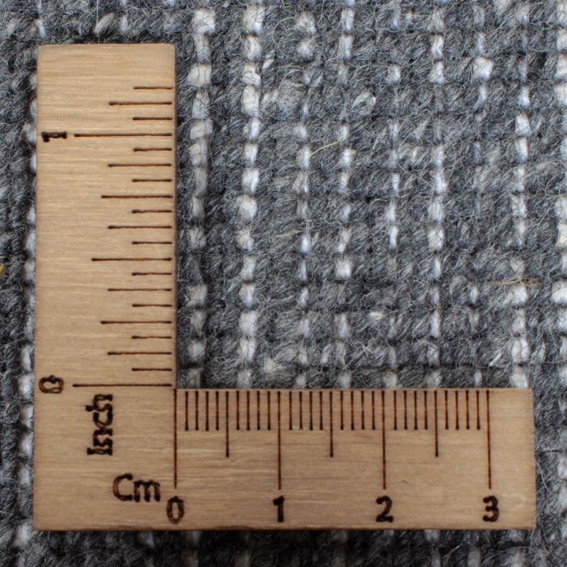 Loribaft Loom Teppich 94x300cm - Wollteppich - anthrazit