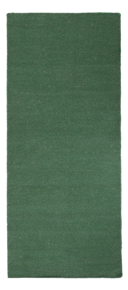 Kelim Modern Teppich 85x200cm - grün
