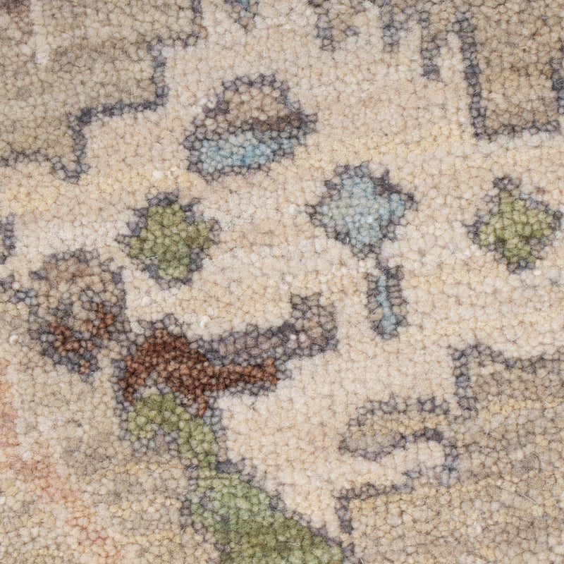 Designer Teppich 177x270cm - dunkelbeige