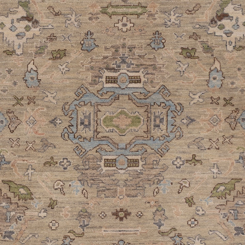 Designer Teppich 177x270cm - dunkelbeige