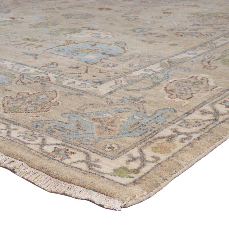 Designer Teppich 177x270cm - dunkelbeige