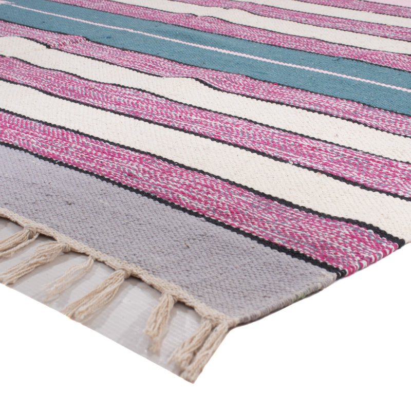 Kelim Modern Teppich 120x180cm - mehrfarbig